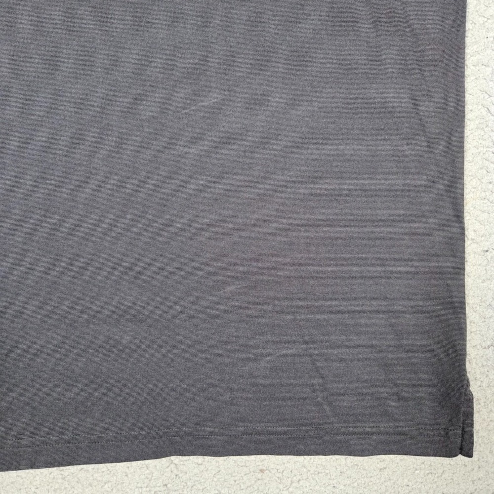 Travis Mathew Shirt Mens Large Black The Flash Knit Golf Polo Casual Preppy Logo - Picture 13 of 13